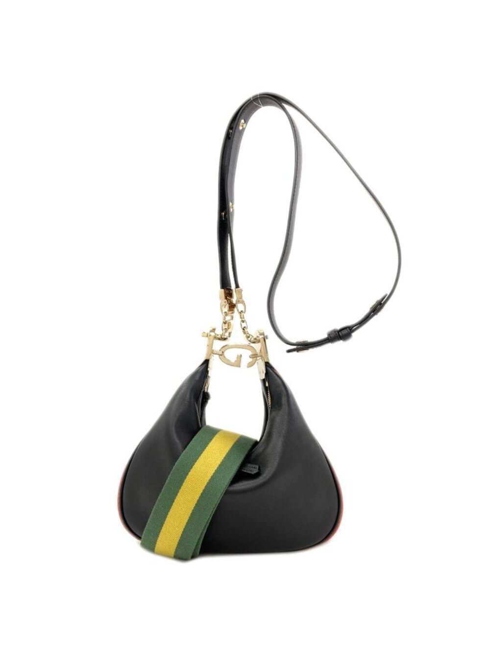 Gucci Attache Small 2-Way Shoulder Bag Calfskin